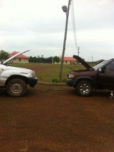 mattery failure Y no fue posible llevarse el coche...